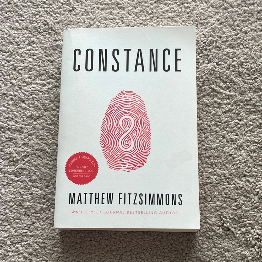 Constance by Matthew FitzSimmons Book